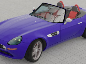sportcar 3D मॉडल