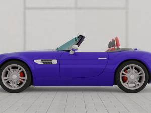 sportcar 3D मॉडल