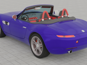 sportcar 3D मॉडल