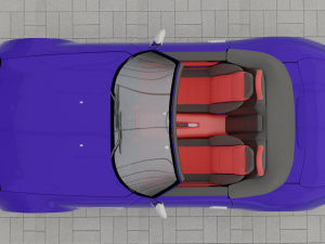 sportcar 3D मॉडल
