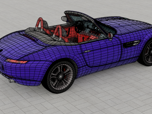 sportcar 3D मॉडल