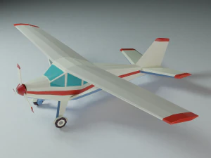 Flugzeug 3D Modell