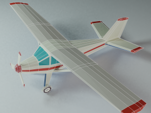 aeroplane 3D Модель