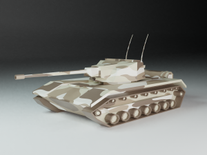 tank Modèle 3D