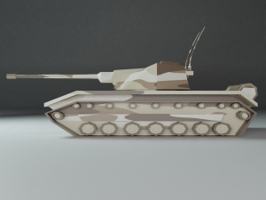 tank 3D 模型