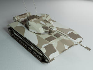 tank 3D 模型