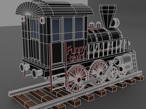 train 3D Model