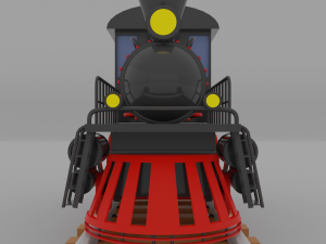 train 3D 模型