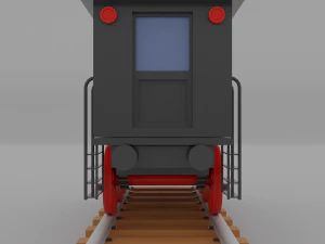 train 3D Model