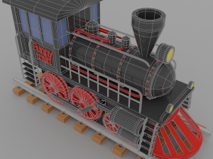 train 3D 模型