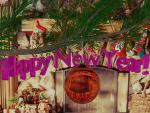 feliz ano novo Modelo 3D