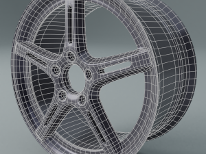 car rim Model 3D