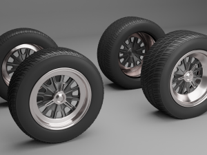 car wheels 3D Model