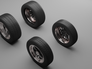 car wheels 3D Model