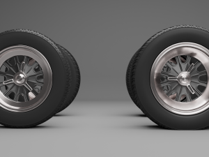 car wheels 3D Model