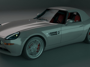 classic car 3D 모델