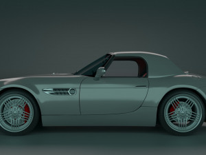 classic car 3D 模型