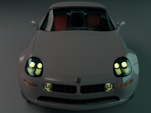 classic car 3D 模型