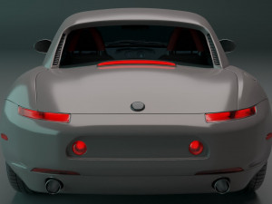 classic car 3D 模型