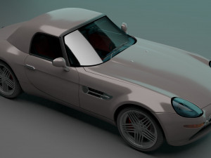 classic car 3D 模型