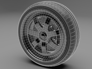 car wheel 3D Model
