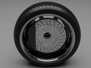 car wheel 3D Model