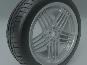 ruota dell'auto Modello 3D