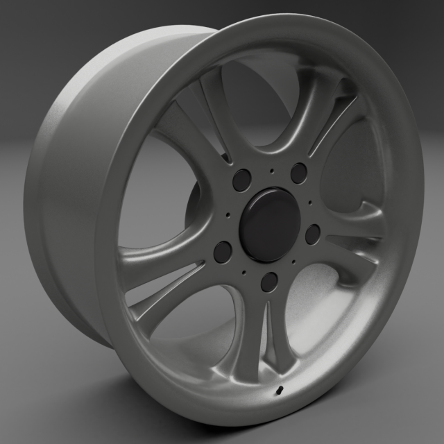 car rim 3D-Modell .c4d .max .obj .3ds .fbx .stl .blend 