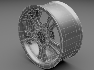 car rim 3D-Modell