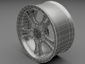 car rim 3D-Modell