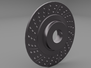 car brake disk 3D-Modell