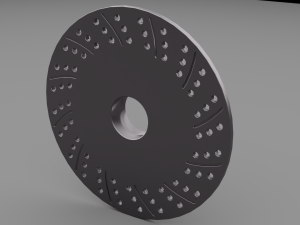 car brake disk 3D-Modell