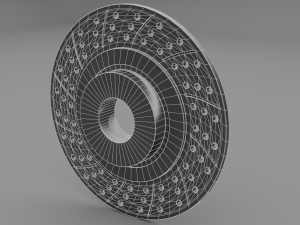 car brake disk 3D-Modell
