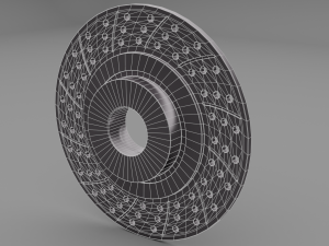 car brake disk 3D-Modell