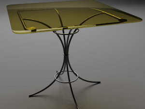 table 3D Model