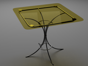 table 3D Model