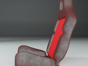 car seat 3D 模型