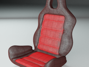 car seat 3D 模型