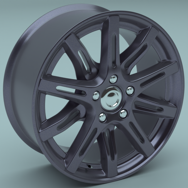 car rim Modèle 3D .c4d .max .obj .3ds .fbx .stl .blend 