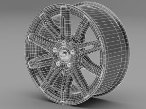 car rim Modèle 3D