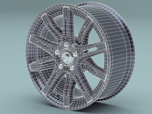 car rim Modèle 3D