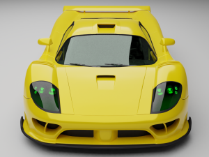 sportcar 3D मॉडल