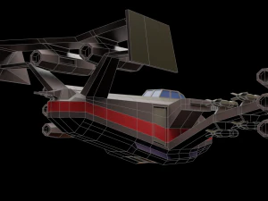 spaceship 3D Model