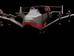 spaceship 3D-Modell