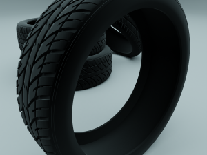 car tire 3D Model
