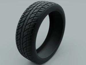 car tire 3D Model