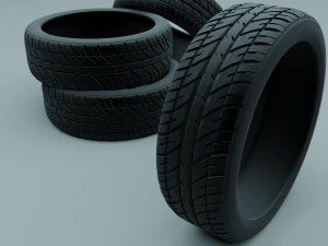 car tire 3D Model
