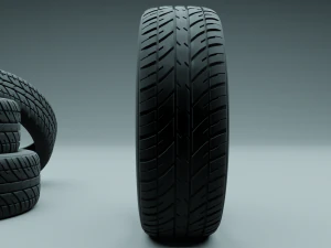 car tire 3D Model