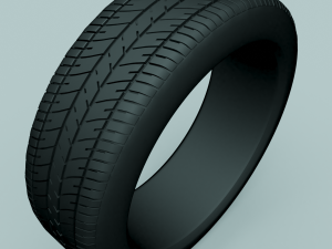 car tire 3D Model