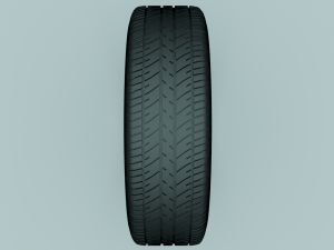 car tire 3D Модель